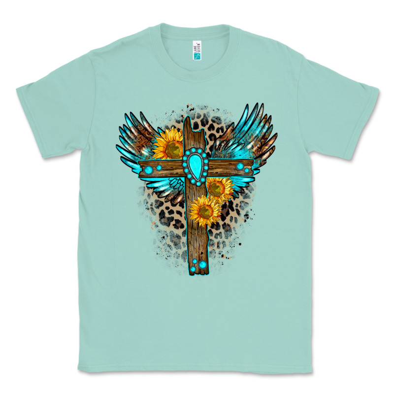 Gemstone Cross Classic Tee by Zillion Design Studio | Teevron