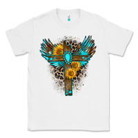 White gemstone cross Classic Tee - Zillion Design Studio