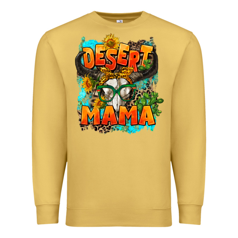 Desert Mama   Leopard Premium Sweatshirt by AdoDesignShop | Teevron