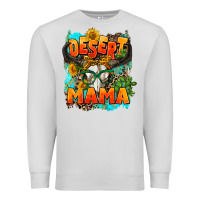 Dove Grey desert mama   leopard Premium Sweatshirt - AdoDesignShop