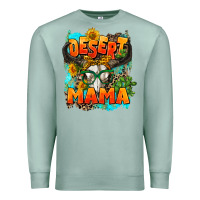 Seafoam desert mama   leopard Premium Sweatshirt - AdoDesignShop