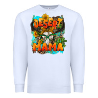 White desert mama   leopard Premium Sweatshirt - AdoDesignShop