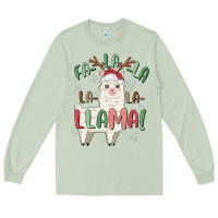 Matcha fa la la llama Long Sleeve Tee - MaliasSmallBusiness