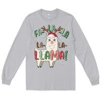 Moon Dust fa la la llama Long Sleeve Tee - MaliasSmallBusiness