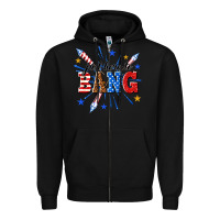Black just here to bang Zipper Hoodie - texasbilliewilder