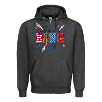 Charcoal Heather just here to bang Zipper Hoodie - texasbilliewilder