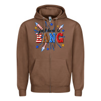 Chestnut just here to bang Zipper Hoodie - texasbilliewilder