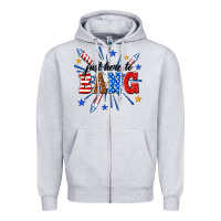 Just Here To Bang Zipper Hoodie | Teevron