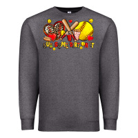 Charcoal Heather rub some dirt on it Premium Sweatshirt - AdoDesignShop