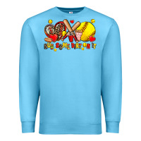Ocean Blue rub some dirt on it Premium Sweatshirt - AdoDesignShop