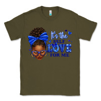 Army Green sorority colors it's the self love for me afro wom Classic Tee - texasbilliewilder