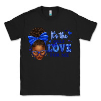 Black sorority colors it's the self love for me afro wom Classic Tee - texasbilliewilder