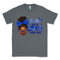 Charcoal Heather sorority colors it's the self love for me afro wom Classic Tee - texasbilliewilder