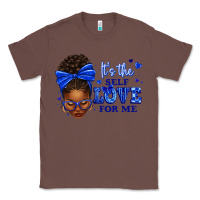 Chestnut sorority colors it's the self love for me afro wom Classic Tee - texasbilliewilder