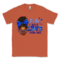 Copper sorority colors it's the self love for me afro wom Classic Tee - texasbilliewilder