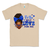 Mushroom sorority colors it's the self love for me afro wom Classic Tee - texasbilliewilder