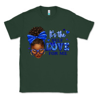 Sports Green sorority colors it's the self love for me afro wom Classic Tee - texasbilliewilder