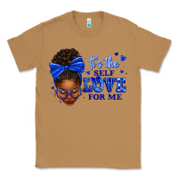 Toasted Coconut sorority colors it's the self love for me afro wom Classic Tee - texasbilliewilder