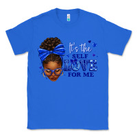True Royal sorority colors it's the self love for me afro wom Classic Tee - texasbilliewilder