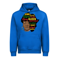 Cobalt black woman africa silhouette Urban Hoodie - MaliasSmallBusiness