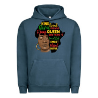 Pigment Midnight Navy black woman africa silhouette Urban Hoodie - MaliasSmallBusiness