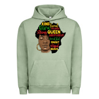 Pigment Oil Green black woman africa silhouette Urban Hoodie - MaliasSmallBusiness