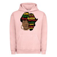 Pigment Salmon black woman africa silhouette Urban Hoodie - MaliasSmallBusiness