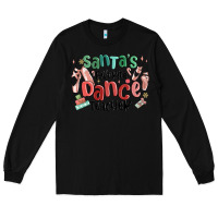 Black santa's favorite dance teacher Long Sleeve Tee - MaliasSmallBusiness