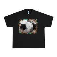 Black sports soccer background Urban Heavy Tee - Artiststas