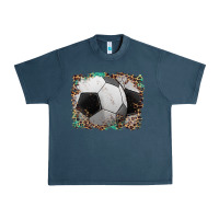 Midnight Navy sports soccer background Urban Heavy Tee - Artiststas