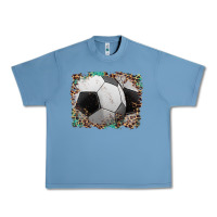 Pebble Blue sports soccer background Urban Heavy Tee - Artiststas