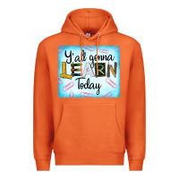 Carrot Y'all Gonna Learn Today Premium Hoodie - LillyAllenDesigns