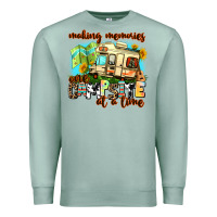 Seafoam making memories one campsite at a time Premium Sweatshirt - AdoDesignShop