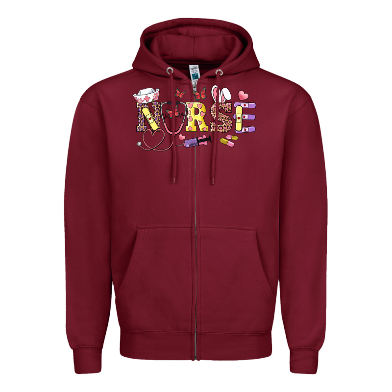 Easter Nurse Zipper Hoodie by RanaPortraitStore | Teevron