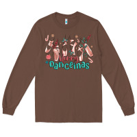 Chestnut merry dancemas christmas ballet Long Sleeve Tee - MaliasSmallBusiness