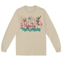 Mushroom merry dancemas christmas ballet Long Sleeve Tee - MaliasSmallBusiness