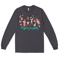 Smoke merry dancemas christmas ballet Long Sleeve Tee - MaliasSmallBusiness