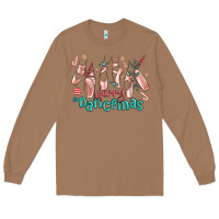 Toasted Coconut merry dancemas christmas ballet Long Sleeve Tee - MaliasSmallBusiness