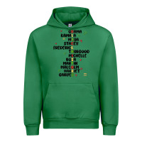 Emerald black history Urban Hoodie - MaliasSmallBusiness