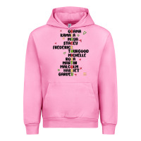 Fuchsia Pink black history Urban Hoodie - MaliasSmallBusiness