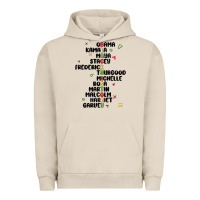 Pigment French Oak black history Urban Hoodie - MaliasSmallBusiness