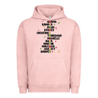 Pigment Salmon black history Urban Hoodie - MaliasSmallBusiness
