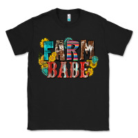Black farm babe Classic Tee - Zillion Design Studio