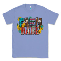 Colony Blue farm babe Classic Tee - Zillion Design Studio