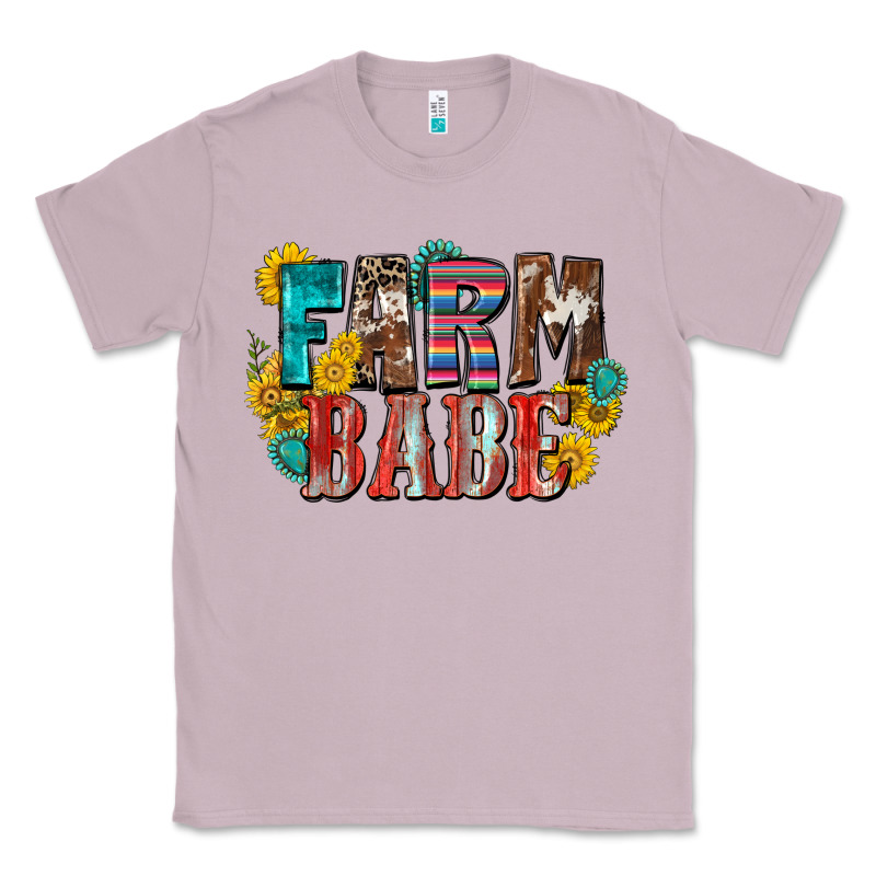 Farm Babe Classic Tee by Zillion Design Studio | Teevron
