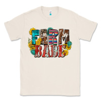 Natural farm babe Classic Tee - Zillion Design Studio