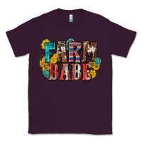 Plum farm babe Classic Tee - Zillion Design Studio
