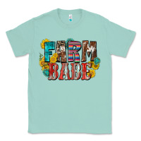 Seafoam farm babe Classic Tee - Zillion Design Studio
