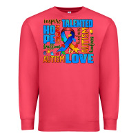Cardinal autism  words Premium Sweatshirt - AdoDesignShop
