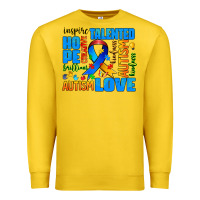 Lemon autism  words Premium Sweatshirt - AdoDesignShop